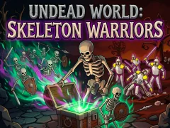 Mchezo Undead World: Skeleton Warriors online