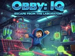Mchezo Obby: IQ Escape from the Laboratory online