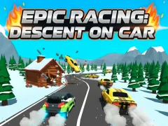Mchezo Epic Racing: Descent on Car online