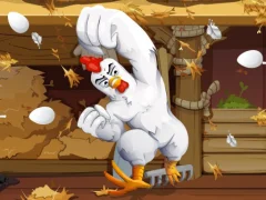 Mchezo Angry Chicken: Egg Madness online