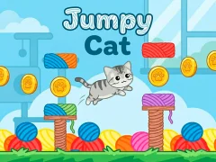 Mchezo Jumpy Cat online