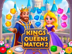 Mchezo Kings and Queens Match 2 online