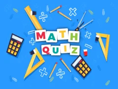 Mchezo Math Quiz Game online