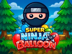 Mchezo Super Ninja Balloon online