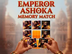 Mchezo Emperor Ashoka Memory Match online