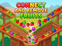 Mchezo Connect and Remove Fruits online
