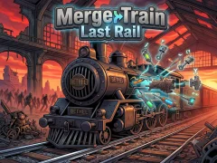 Mchezo Merge Train: Last Rail online