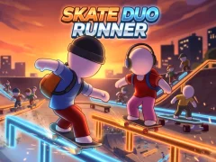 Mchezo Skate Duo Runner online