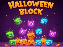 Mchezo Halloween Block online