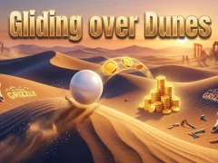 Mchezo Gliding over Dunes online
