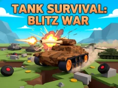 Mchezo Tank Survival: Blitz War online