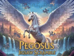 Mchezo Pegasus Jigsaw Scramble online