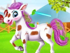 Mchezo Baby Taylor Cute Pony Care online