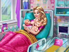 Mchezo Mommy Twins Birth online