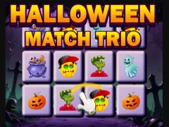 Mchezo Halloween Match Trio online
