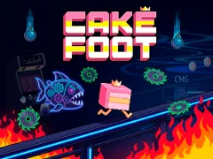 Mchezo Cake Foot online