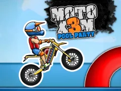 Mchezo Moto X3M  Pool Party online