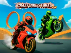 Mchezo Crazy Bike Stunts PvP online