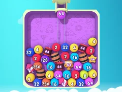 Mchezo Bubble Merge 2048 online