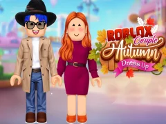 Mchezo Roblox Couple Autumn DressUp online