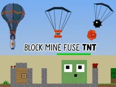 Mchezo Block Mine Fuse TNT online