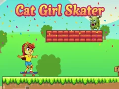 Mchezo Cat Girl Skater online