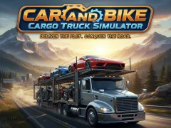 Mchezo Car And Bike Cargo Truck Simulator online