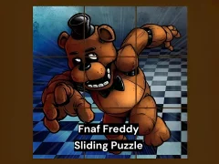 Mchezo Fnaf Freddy Sliding Puzzle online