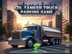Mchezo Oil Tanker Truck Parking Game online