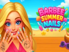 Mchezo Barbee Summer Nails online