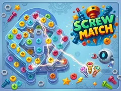 Mchezo Screw Match online