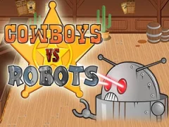 Mchezo Cowboys vs Robots online