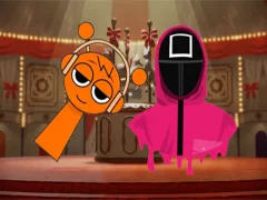 Mchezo Squid Sprunki Mingle Game 2 online