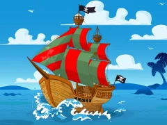 Mchezo Pirate Ships Hidden online