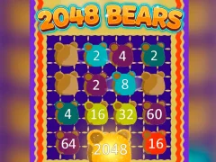 Mchezo 2048 Bears online