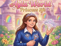 Mchezo Ayla World Princess life online