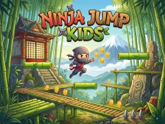 Mchezo Ninja Jump Kids online