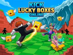 Mchezo Kick Lucky Boxes Online online