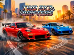 Mchezo Two RX7 Drifters online