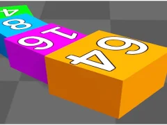 Mchezo Cube Arena 2048 Merge Numbers online