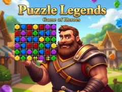Mchezo Puzzle Legends Game of Heroes online