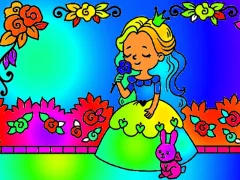 Mchezo Coloring Book: Princess Juliet online