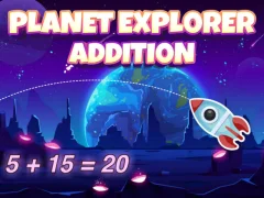 Mchezo Planet explorer addition online