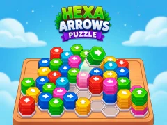 Mchezo Hexa Arrows Puzzle online