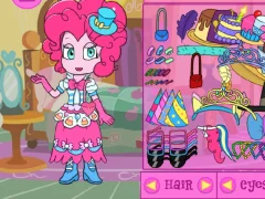 Mchezo My little pony Equestria Girls Pinkie Pie Dress Up online