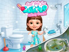 Mchezo Sweet Baby Girl Cleanup Messy House online