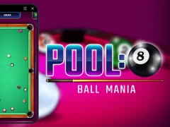 Mchezo Pool 8 Ball Mania online