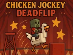 Mchezo Chicken Jockey Deadflip online