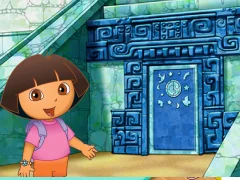 Mchezo Dora the Explorer Dora's Number Pyramid Adventure online