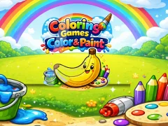 Mchezo Coloring Games Color & Paint online